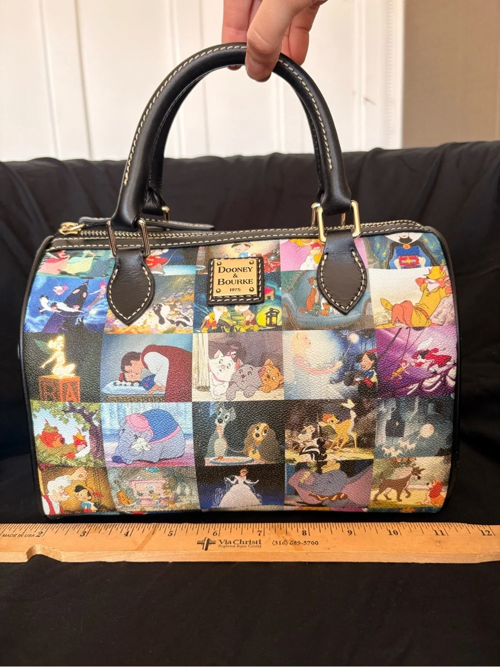 Dooney & Bourke “Golden Age” Disney Film Scenes Purse